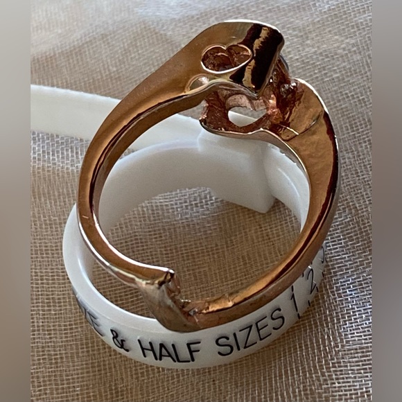 Women’s ring in rose gold 6.5 - Picture 3 of 6